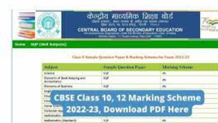 CBSE releases sample papers